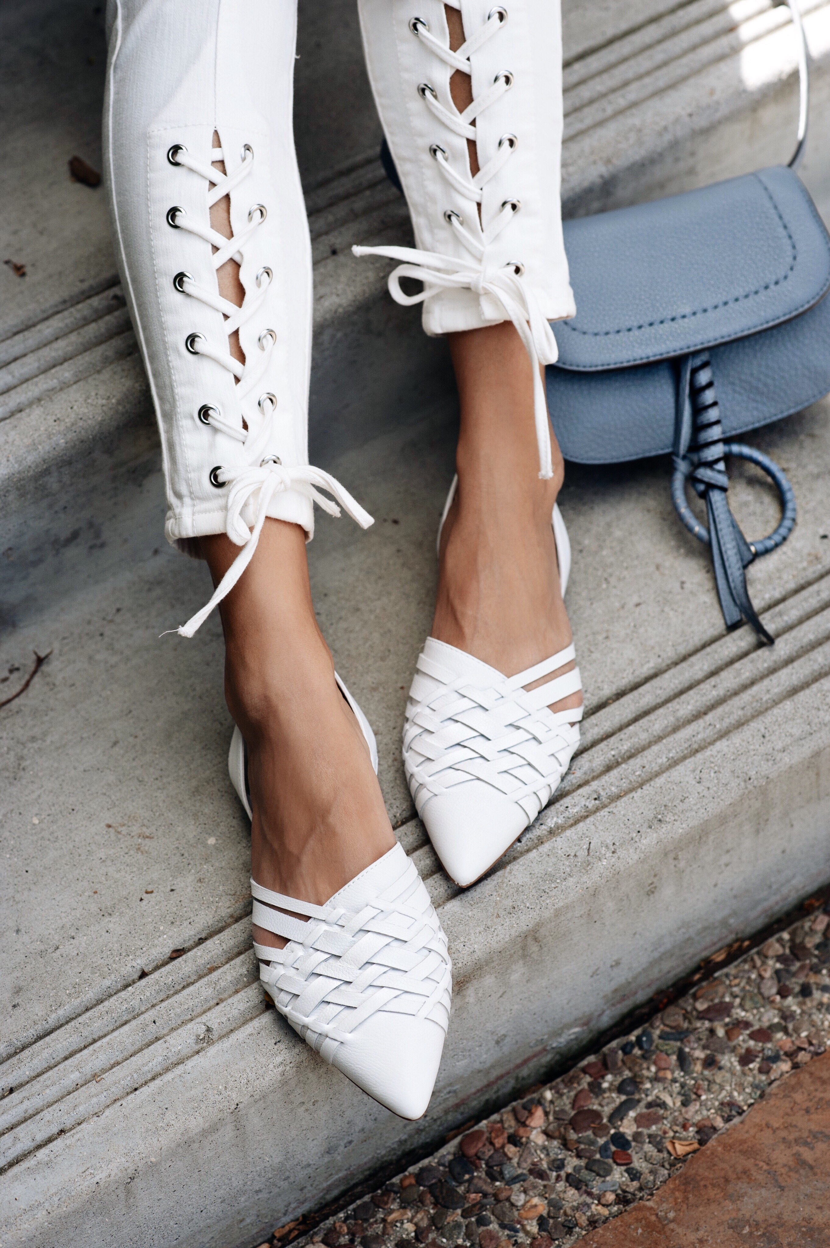 vince camuto white shoes